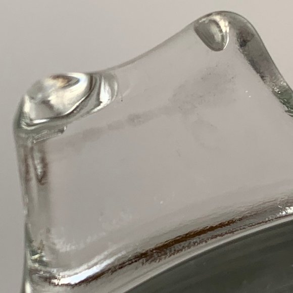 Pyrex Vintage Round Clear Glass Dish with Lid #019 - Picture 8 of 9